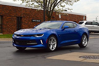 <span class="mw-page-title-main">Chevrolet Camaro</span> Muscle car manufactured by Chevrolet