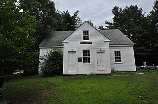 Pond Meeting House Historic church in Maine, United States