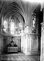 Château - Chapelle - intérieur, côté du choeur - Amboise - Médiathèque de l'architecture et du patrimoine - APMH00000098.jpg