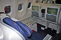 Az Avianca Airbus A330-as repülőgépének business class ülései
