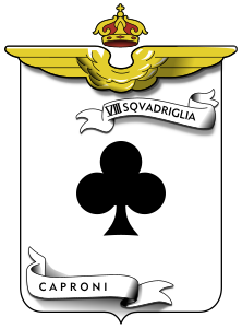 CoA VIII Caproni Escadron - club.svg