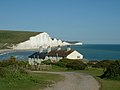 Image 31The Seven Sisters chalk cliffs to the east of Seaford (from Seaford, East Sussex)