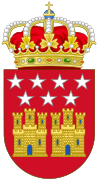 Escudo de la Comunidad de Madrid.