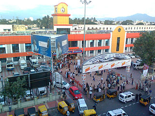 <span class="mw-page-title-main">Coimbatore Junction railway station</span> Railway junction in Coimbatore, India