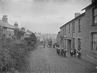 Commercial Street looking East; Pontnewydd