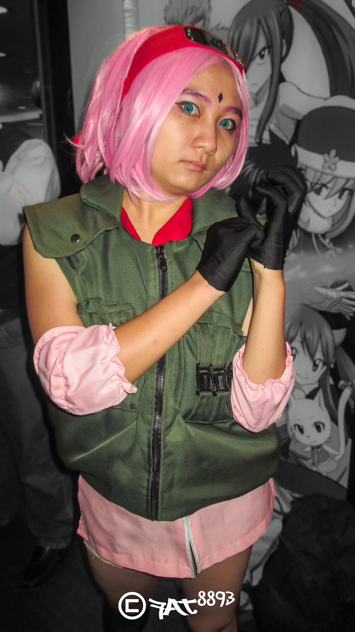 Sakura Haruno Cosplay (classic Version)