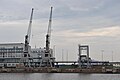 Cranes at Columbus Terminal in Bremerhaven