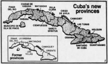 Cuba's provinces as of December 1976 Cuban provinces (December 1976).png