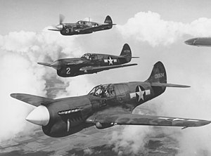 Curtiss P-40 Warhawk: Vznik a vývoj, Bojové nasadenie, Technické údaje