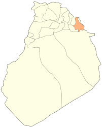 Sidi Tifour - Harta