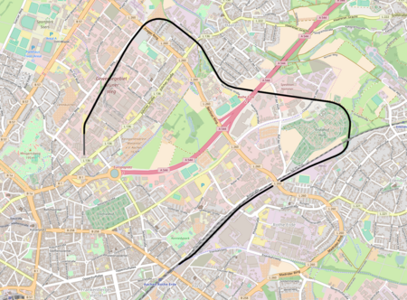 DB 2560 railway map
