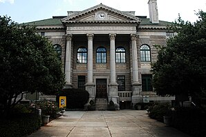 Palacio de justicia del condado de DeKalb en Decatur, incluido en NRHP No. 71001016 [1]