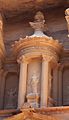 * Nomination: A close-up detail view of the Treasury urn in Petra, Jordan. --High Contrast 02:52, 3 March 2013 (UTC) * * Review needed