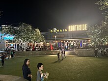 The Domain Northside, in its Third Phase. Domain Northside Austin Texas Dec 2023.jpg