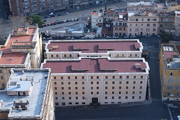 Since the conclave of 2005, the cardinals electors reside in the Domus Sanctae Marthae for the length of the conclave.