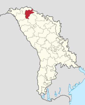 Localisation de Dondușeni