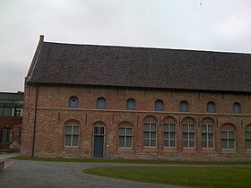 Le dortoir de l'ancienne abbaye