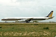 Trans Continental Airlines Douglas DC-8-63 Douglas DC-8-63, Trans Continental Airlines JP7889.jpg