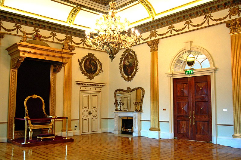 File:Dublin Castle - Throne Room (1740) in State Apartments - geograph.org.uk - 3690310.jpg