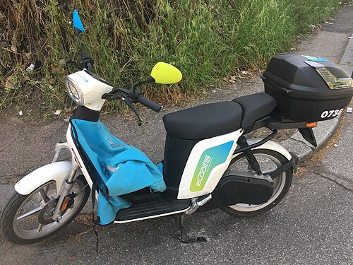 eCooltra Scooter in Rome