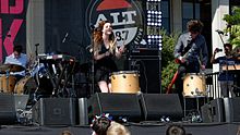 Echosmith performing in July 2014 Echosmith 2014.jpg