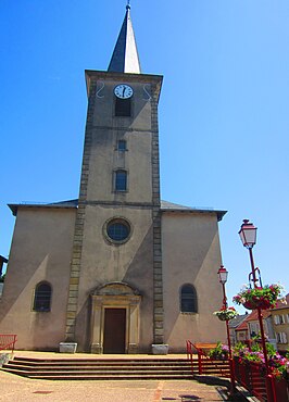 Kruisverheffingskerk in Lorquin / Lörchingen