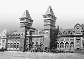 Estação ferroviária de Yekaterinoslavsky no início do século 20