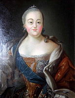 Elizabeth of Russia by anonimous after Toque (19 c, Alexandrovskaya sloboda)