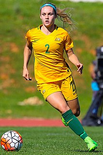 <span class="mw-page-title-main">Ellie Carpenter</span> Australian international football (soccer) player