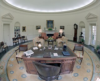 Oval Office Office of the President of the United States in the White House