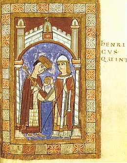 Erzbischof Ruthard von Mainz überreicht Heinrich V. die Sphaira.jpg