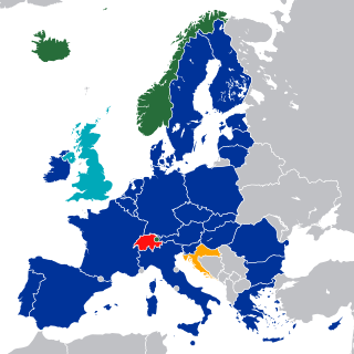 European Economic Area Area of the European Unions internal market and some of EFTA states established in 1994