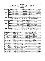 Thumbnail for Fürchte dich nicht, BWV 228
