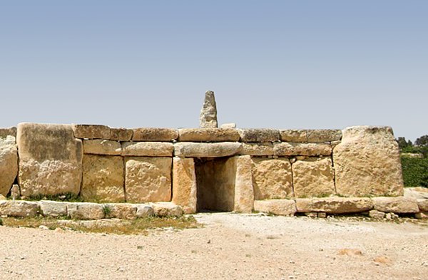 The megalithic temple of Ħaġar Qim