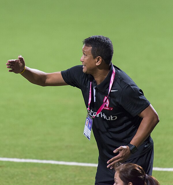 Fandi in 2014 as head coach of LionsXII