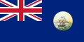 Ensign of vessels of administration of the Crown Colony of Labuan 1912–1946.