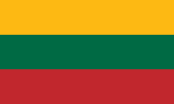 The flag of Lithuania (1918). The green represents the beauty of nature, freedom and hope.