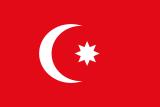 Bandiera a stella a otto punte, usata dal 1793 al 1844