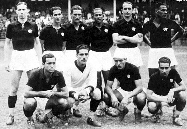Flamengo's team, 1934. National Archives of Brazil
