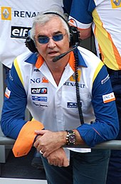 Briatore at the Chinese Grand Prix, 2008 Flavio Briatore Chinese GP 2008.jpg