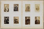 Miniatuur voor Bestand:Fotoalbum leden Tweede Kamer der Staten Generaal, voor 1875, vóór 1875 - volgnummer 61-68.jpg