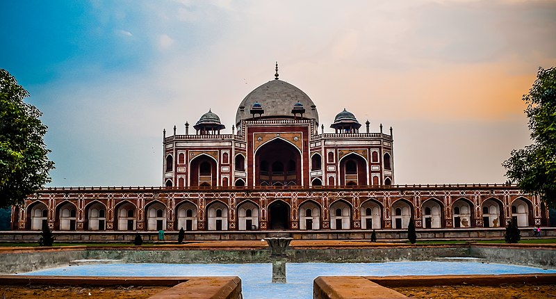 File:Front View of Humayun's tomb 01.jpg