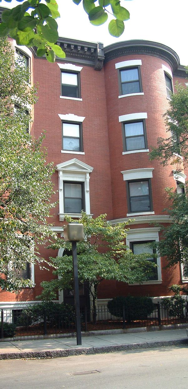 Gainsborough Street, site of the first murder attributed to the Boston Strangler