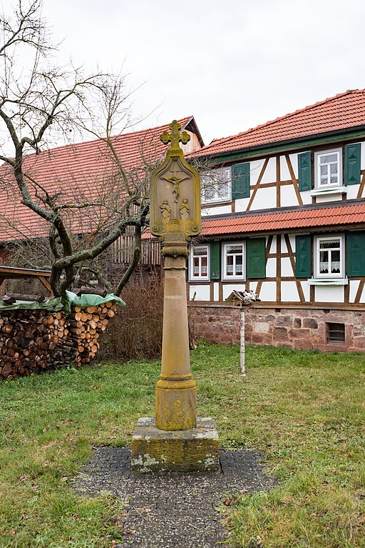 Gartenstraße, Bildstock Schönau an der Brend 20191216 001