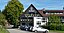 Gasthof zur schönen Aussicht: Das älteste Gasthaus auf der Tromm (577 m ü. NN) in Oberscharbach bei Grasellenbach