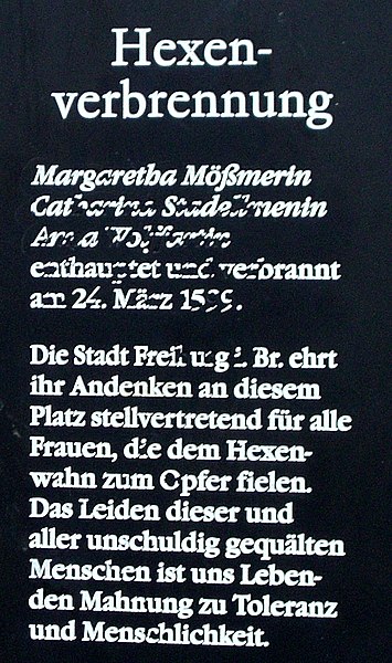 File:Gedenktafel Hexenverbrennung Freiburg Breisgau.jpg