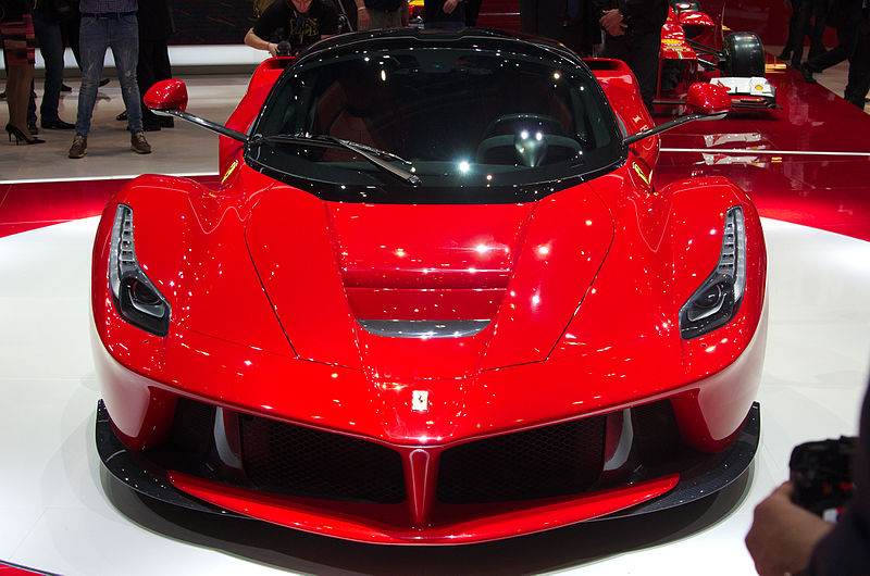 File:Geneva MotorShow 2013 - Ferrari LaFerrari front view.jpg