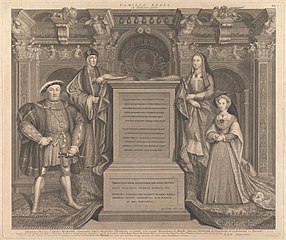 Familia Regia: Henry VIII, Henry VII, Elizabeth of York, Jane Seymour