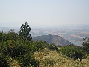 Вид на хребет Гільбоа