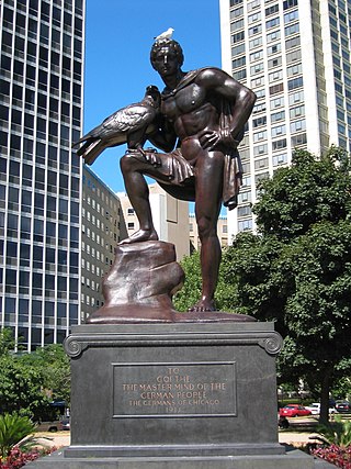 <i>Goethe Monument</i> (Chicago) Statue in Chicago, Illinois, U.S.
